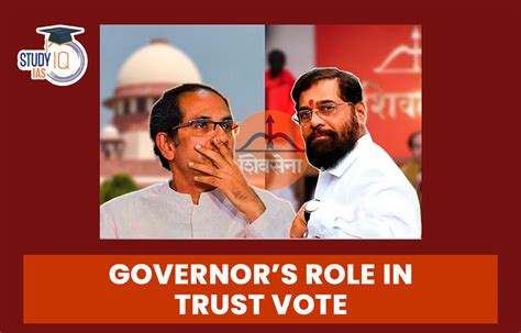 Governor S Role In Trust Vote