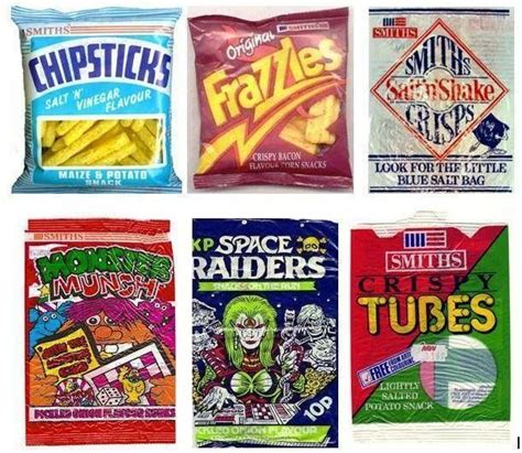 Some Of The Best Crisps Ever 1980s Childhood Retro Sweets Childhood