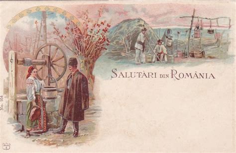 SALUTARI DIN ROMANIA LITHOGRAFIE ROMANIA Okazii Ro