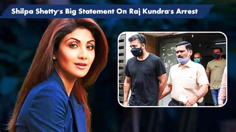 Shilpa Shetty Finally Breaks Silence On Raj Kundra Case Video Dailymotion