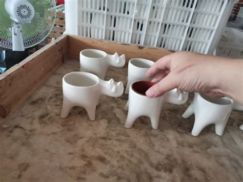 Boob Planter Female Form Ceramic Flower Plant Vase With Drainage Hole Unique Bust Sculpture