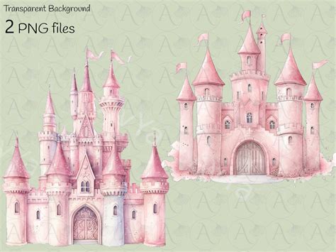 Princess Pink Castle Clipart, Little Princess Clip Arts, Nursery ...