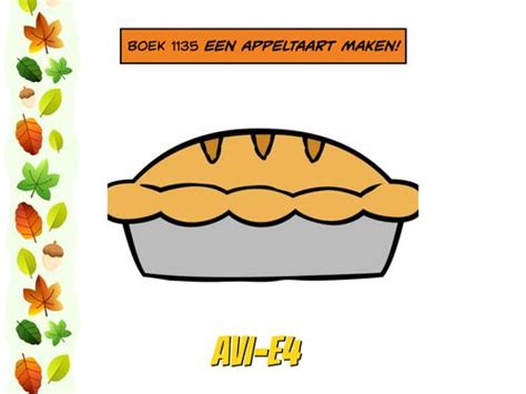 Book Creator Boek 1135 Appeltaart Maken