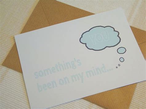 Thinking of You Card. Miss You Card. Funny Love by TrumpCards, $4.00 ...