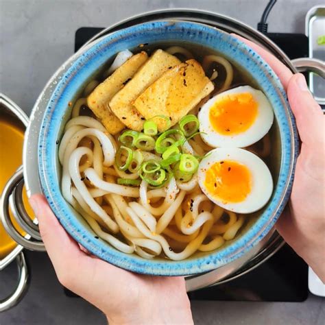 Udon Nudelsuppe Schnelle Japanische K Che Einfach Lecker