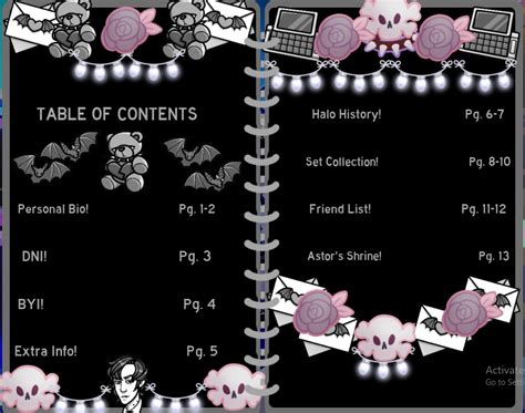 The Table Of Contents Is Displayed In This Screenshoter S Game Which