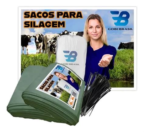 Saco Para Silagem X Micras Un Ab Frete Gr Tis