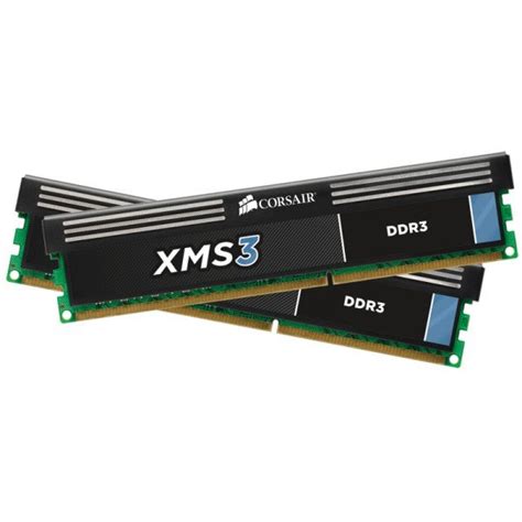 Модуль памяти Corsair DDR3 8GB 2x4GB 1600MHz XMS3 (CMX8GX3M2A1600C9 ...