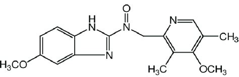 Omeprazole Structure | Download Scientific Diagram