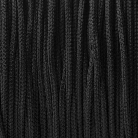 Black Paracord Type I ca 2 mm accessory cord