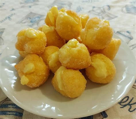 Bign Fritti Con Crema Pasticcera Delizie In Pentola