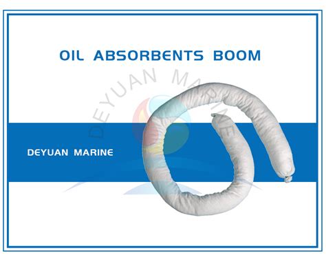 White Polypropylene Oil Absorbent Boom White Absorbent Booms And Oil