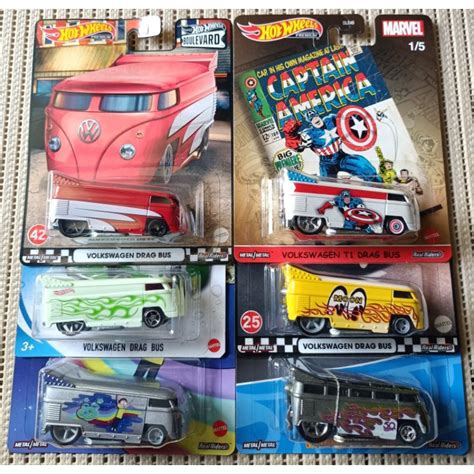 Hot Wheels Boulevard Volkswagen Drag Bus Ubicaciondepersonascdmxgobmx