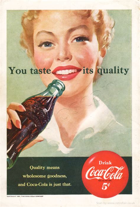 1951 Coca Cola Vintage Magazine Ad