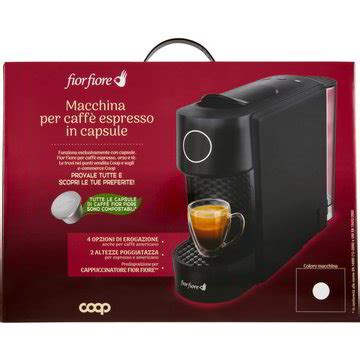 Macchina Per Caff Espresso Capsule Cnlm Bianc Coop Fior Fiore