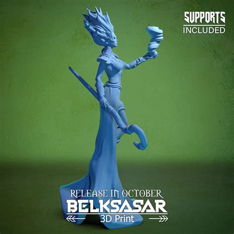 Storm Shaman Normal And Nude 3D Model 3D Printable CGTrader