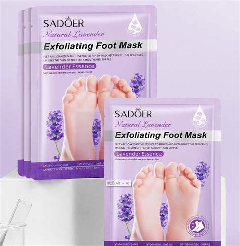 Oem Foot Membrane Moisturizing Goat Milk Niacinamide Smooth Skin Exfoliate Foot Mask China