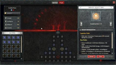 Diablo 4 Paragon board and Glyphs explained