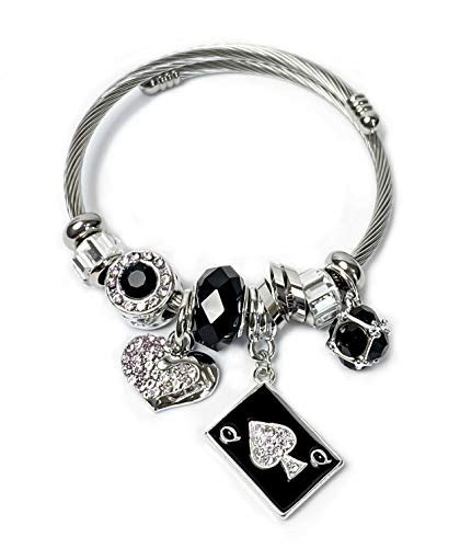 His And Hers Intimates HOTWIFE Stainless Steel Charm Bracelets Hot