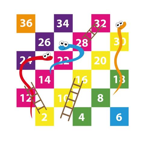 Snakes Ladders Every Other Playground Marking Snakes And