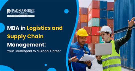 MBA in Logistics and Supply Chain Management at PIMS