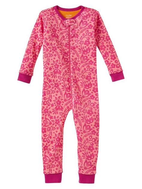 Gap Floral Sleep One Piece Baby Girl Pajamas Pajama Set Clothes