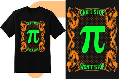 Cant Stop Pi Day T Shirt Graphic By Shahadat390 · Creative Fabrica