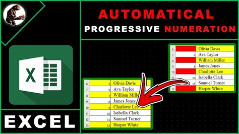 How To Automatically Number Rows In Excel Youtube