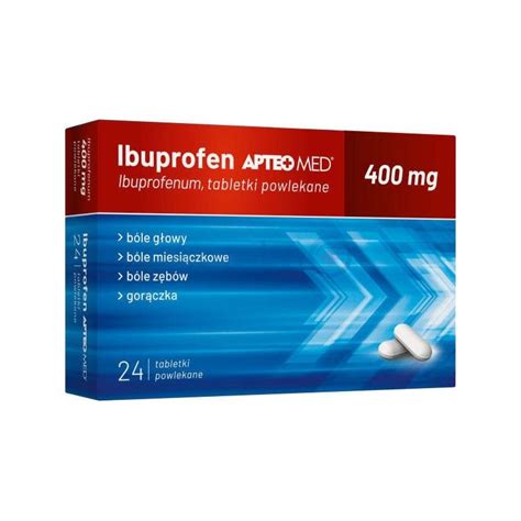 Ibuprofen Apteo Med Mg Tabletki Powlekane Tabl