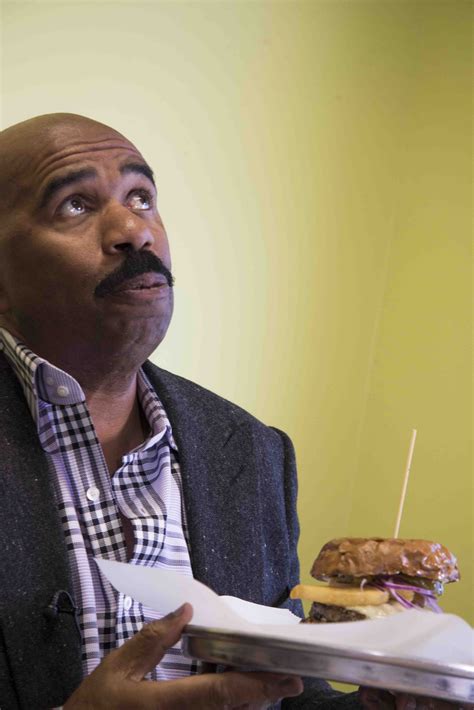 Steve Harvey Visits Big Burger Spot! - Big Burger Spot