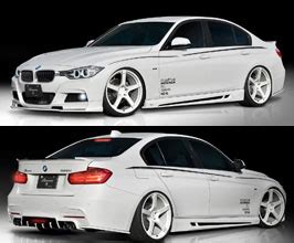 ROWEN World Platinum Aero Spoiler Lip Kit FRP Body Kits For BMW 3