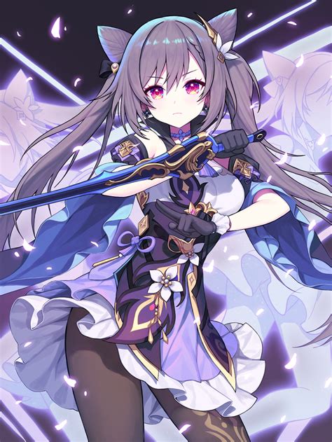 Genshin Impact Wallpaper Hd Keqing Wallpapers In Hd Images And Photos My XXX Hot Girl