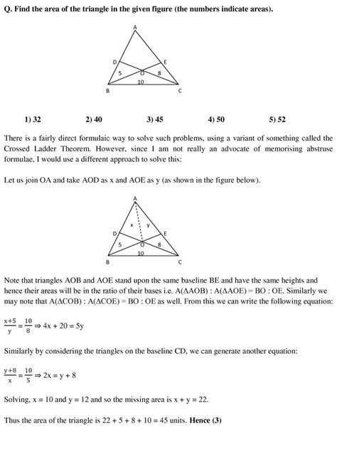 Triangles – Examples 2 – CAT-holics