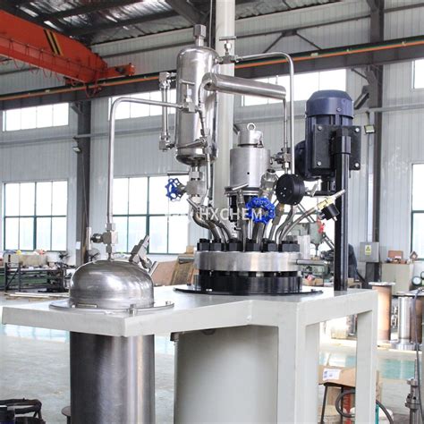 Supply Lab Polymerization Reactor With Condenser And Receiver Factory