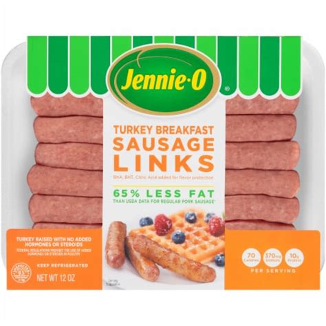 Jennie O Turkey Breakfast Sausage Links 12 Oz Kroger