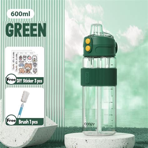 READY STOCK600ml 1000ml 1500ml TRITAN Material Water Bottle Large