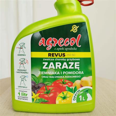 Środek grzybobójczy Revus 250 SC na zarazę ziemniaczaną spray 500ml