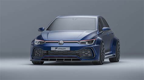 Prior Design Shows A Provocative Widebody Kit For The 2022 VW Golf GTI