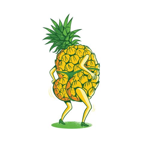 Sexy Pineapple Pineapple Print T Shirt Teepublic