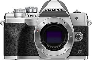 OM SYSTEM OLYMPUS E M10 Mark IV Silver Micro Four Thirds System Camera