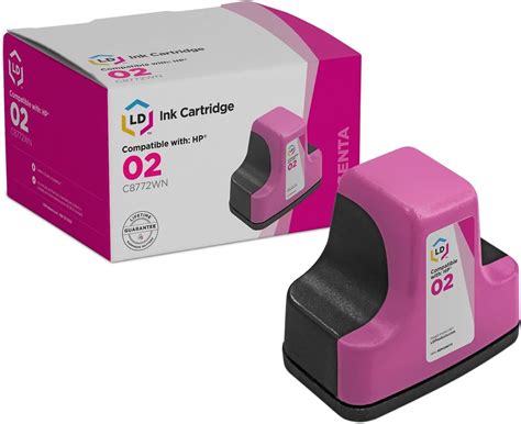 Annjetprint Remanufactured For Hp 02 Ink Cartridges Replacement For Hp 02 Printer