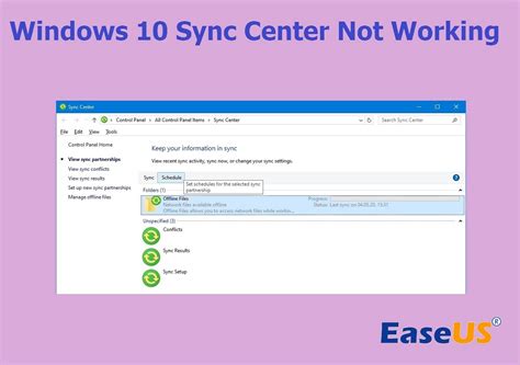 Windows 10 Sync Center Not Working Causes And Fixes