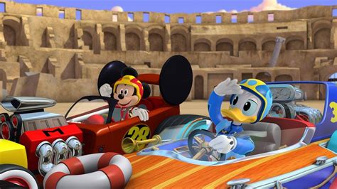 Mickey and the Roadster Racers + Racing Mickey Ears! — All for the Boys