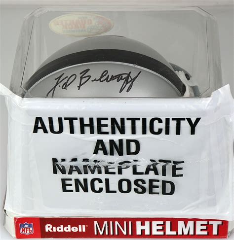 Fred Biletnikoff Signed Autographed Oakland Raiders Mini Helmet With Coa Ebay