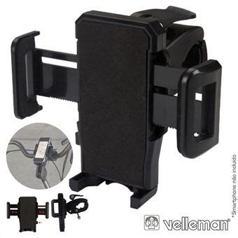 Suporte Telemóvel Velleman Universal Para Motos E Bicicletas