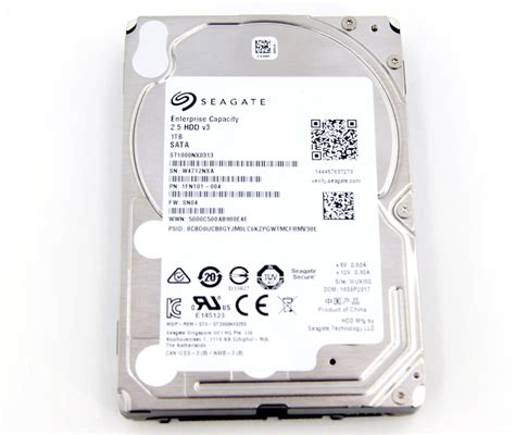 Серверный HDD 2 5 SATA 1TB Seagate ST1000NX0313