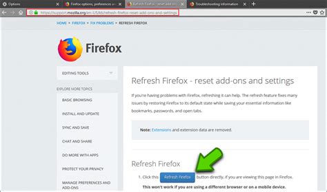 How To Reset Refresh Chrome And Firefox Quantum Back To Default