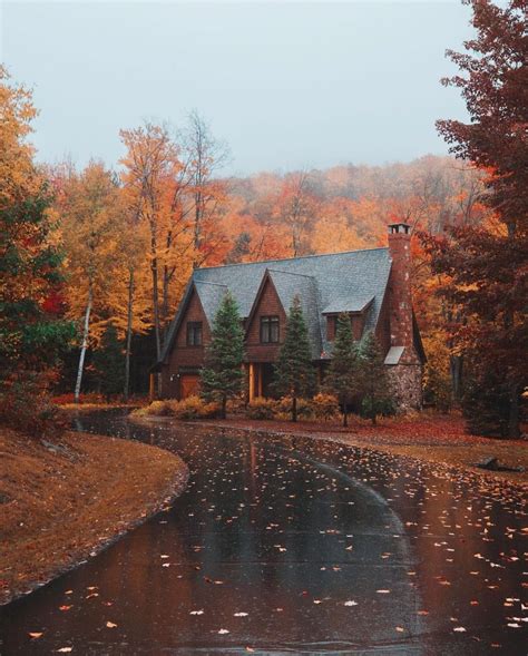 Cozy Autumn Cottage Wallpapers - Wallpaper Cave