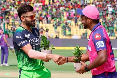 Rcb Vs Rr Ipl 2023 Toss Report Rajasthan Royals Opt To Bowl Virat