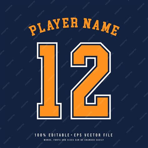 Premium Vector | Jersey number basketball team name printable text ...